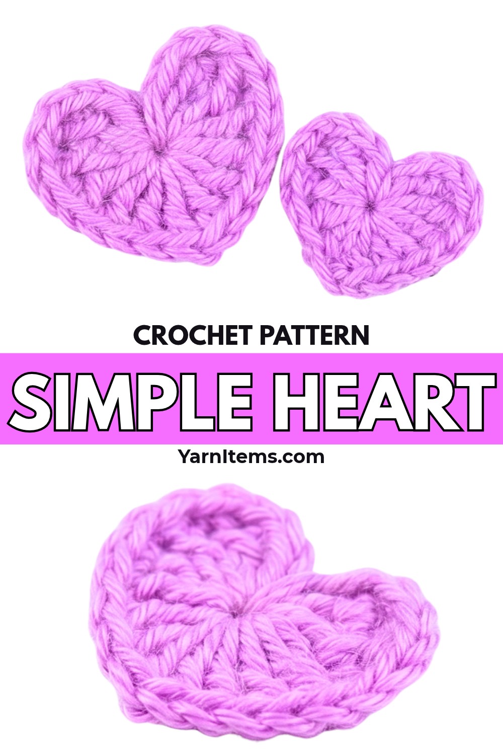 Step-by-Step Guide to Crochet a Heart